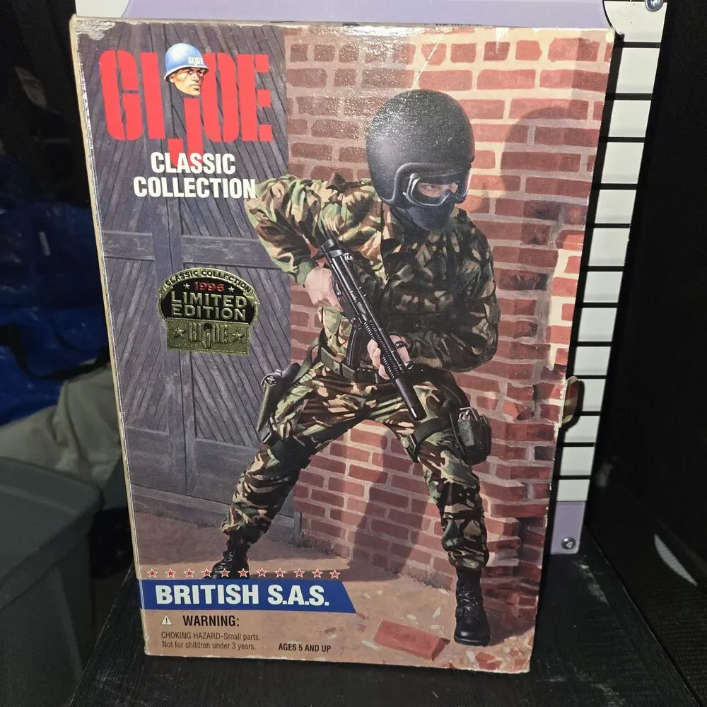 1996 Hasbro GI Joe Classic Limited Edition British SAS 1/6 12